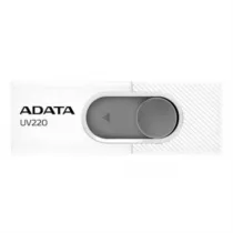 Memoria USB Adata UV220 32 GB 2.0 Color Blanco-Gris [ AUV220-32G-RWHGY ]