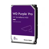 Disco duro Western Digital Purple Pro 8TB SATA 6GBS 3.5" 256MB 7200RPM Videovigilancia [ WD8001PURP ]