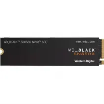 Unidad de Estado Sólido Western Digital Black SN850X 1TB M.2 PCle NVMe Lect 7300/Esc6300mbs [ WDS100T2X0E ]