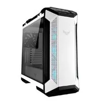 GABINETE ASUS TUF GAMING GT501 CASE/BLANCO/MEDIA TORRE/ATX/EATX/CRISTAL TEMPLADO/RGB/GAMER [ GT501WTHANDLE ][ CS-824 ]