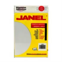 Etiquetas Adhesivas Janel Clásica No. 21 05x34mm C/2484 [ 5X34 ]