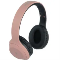 Audífonos Perfect Choice On-Ear Inalámbricos Bluetooth Color Rosa [ PC-116530 ]