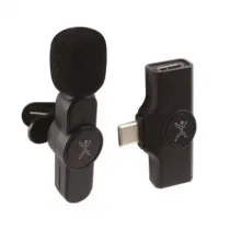 Micrófono Perfect Choice Fidelity Inalámbrico para Streaming USB Color Negro [ PC-112679 ]