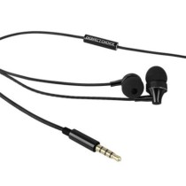 AUDIFONOS PERFECT CHOICE IN EAR C/MICROFONO STRETTO NEGRO [ PC-116608 ]