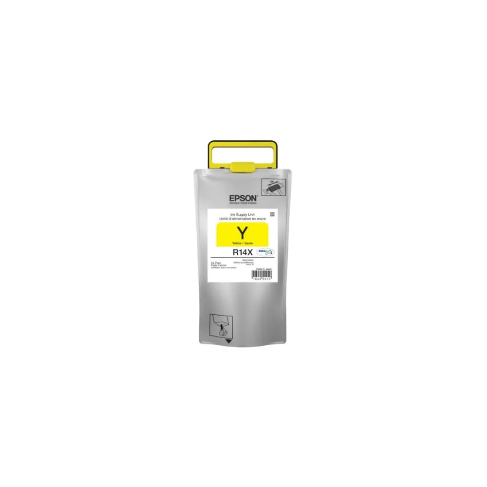 Tinta Epson R14X Alta Capacidad WF-R5690 Color Amarillo [ TR14X420-AL ]
