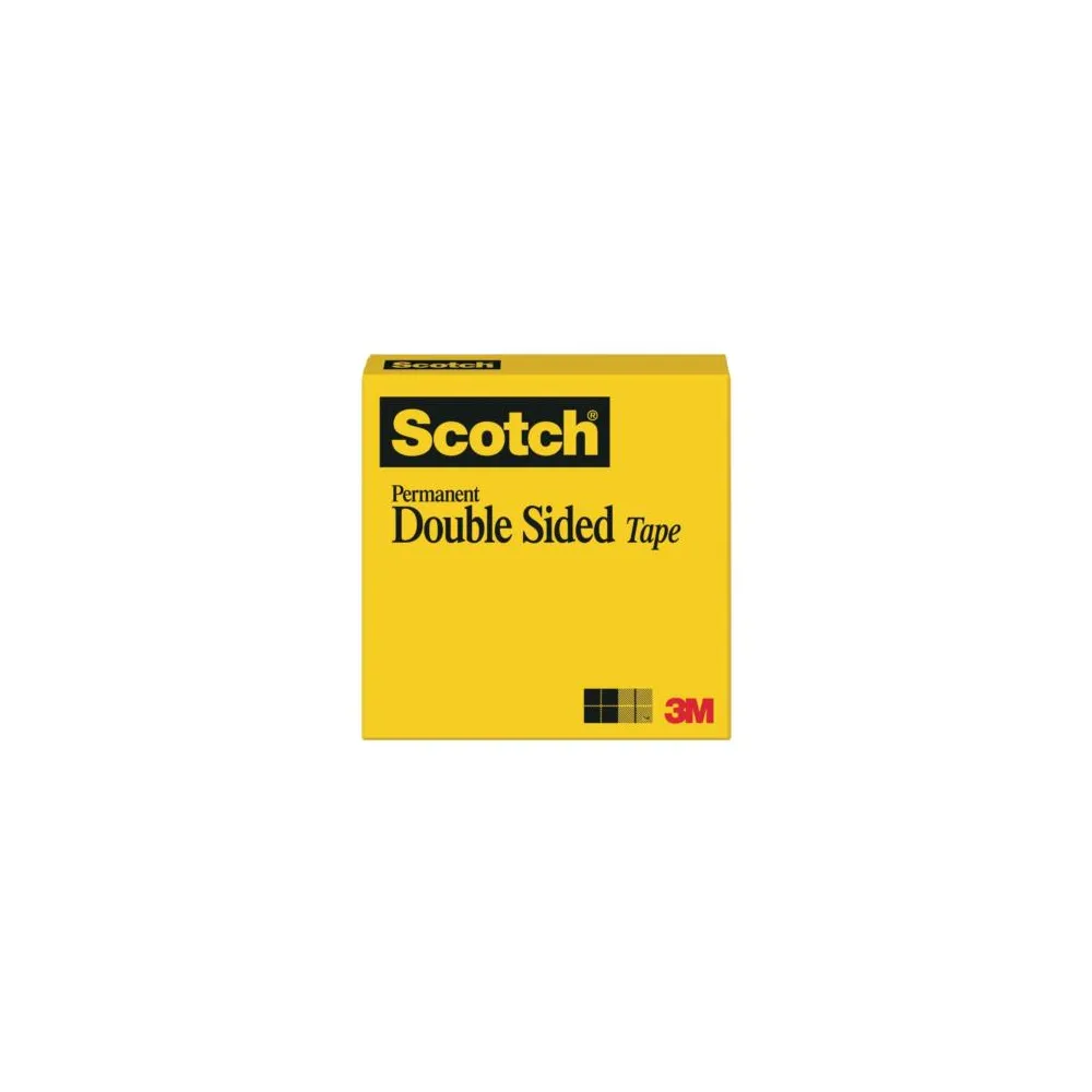 Cinta Scotch 3M Doble Cara 0.12x33m Caja [ 665 ]