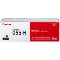 Tóner Canon Cartridge 055H Alta Capacidad 7600 Páginas Color Negro [ 3020C001AA ]