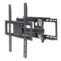 SOPORTE TV,MANHATTAN,461344, P/PARED 40KG, 32 A 55 ARTICULADO, TV CURVA O PLANA [ 461344766623461344 ][ AC-6456 ]