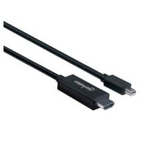 CABLE DISPLAYPORT ,MANHATTAN,153270,MINI - HDMI 4K  1.0M [ 153270 ][ CB-2182 ]