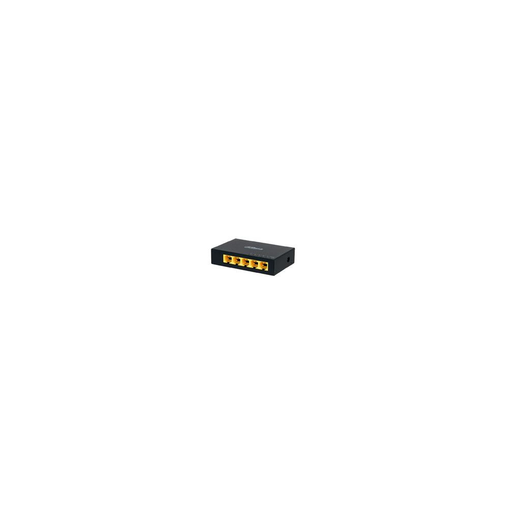 SWITCH/ DAHUA/ PFS3005-5GT- GIGABIT DE 5 PUERTOS NO ADMINISTRABLE/ CAPA 2/ 10/100/1000 BASE-T/ CARCA [ DH-PFS3005-5GT ][ NIC-4529 ]