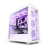 GABINETE NZXT H7 ELITE/ BLANCO/CON VENTANA/MIDI-TOWER/MINI-ITX/MICRO-ATX/RGB/GAMER [ CM-H71EW-01 ][ CS-802 ]