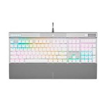 TECLADO CORSAIR K70 RGB PRO/ ÓPTICO-MECÁNICO/ LED RGB RETROILUMINADO /CORSAIR OPX/BLANCO/ TECLAS P [ CH-910951A-NA ][ KB-994 ]