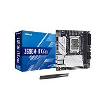 MB ASROCK Z690M ITX AX/14TH 13TH 12TH VA GEN/LGA 1700/64 GB DDR 5000MHZ/1 PCIE 5.0X16/4 SATA3/2 HYPE [ Z690M-ITXAX ][ MB-1346 ]