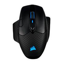 MOUSE CORSAIR DARK CORE RGB PRO / GAMING / INALAMBRICO / RGB / LED / OPTICO / COLOR NEGRO / 18,000 D [ CH-9315411-NA ][ MS-1582 ]