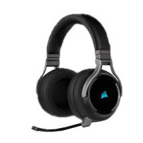 AUDIFONO CORSAIR VIRTUOSO RGB WIRELESS / INALMABRICO / RGB / COLOR NEGRO / (CA-9011185-NA) [ CA-9011185-NA ][ SPK-2471 ]