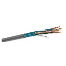 BOBINA DE CABLE CONDUMEX CAT6A FTP BLINDAJE CMR 100% COBRE SOLIDO 23 AWG ROLLO 305 METROS GRIS [ 667776353003491 ][ CB-1235 ]