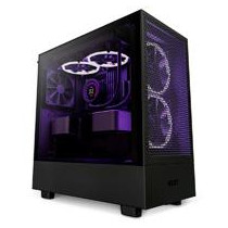 GABINETE NZXT H5 FLOW /NEGRO /CON VENTANA/MIDI-TOWER/MICRO-ATX/GAMER [ CC-H51FB-01 ][ CS-827 ]