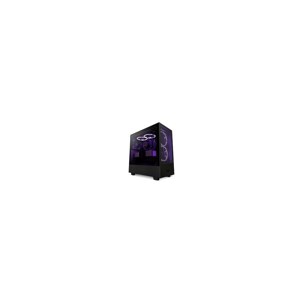 GABINETE NZXT H5 FLOW /NEGRO /CON VENTANA/MIDI-TOWER/MICRO-ATX/GAMER [ CC-H51FB-01 ][ CS-827 ]