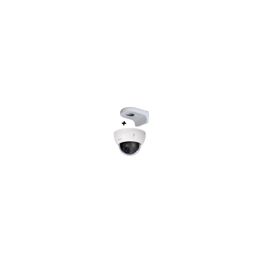 CAMARA DAHUA MINI PTZ DE 2 MP HDCVI / 4X ZOOM OPTICO CON BRAZO DE PARED PFB203W INCLUIDO [ SD22204IGCPAK-DH-SD22204DBN-GC ][ CV-1364 ]