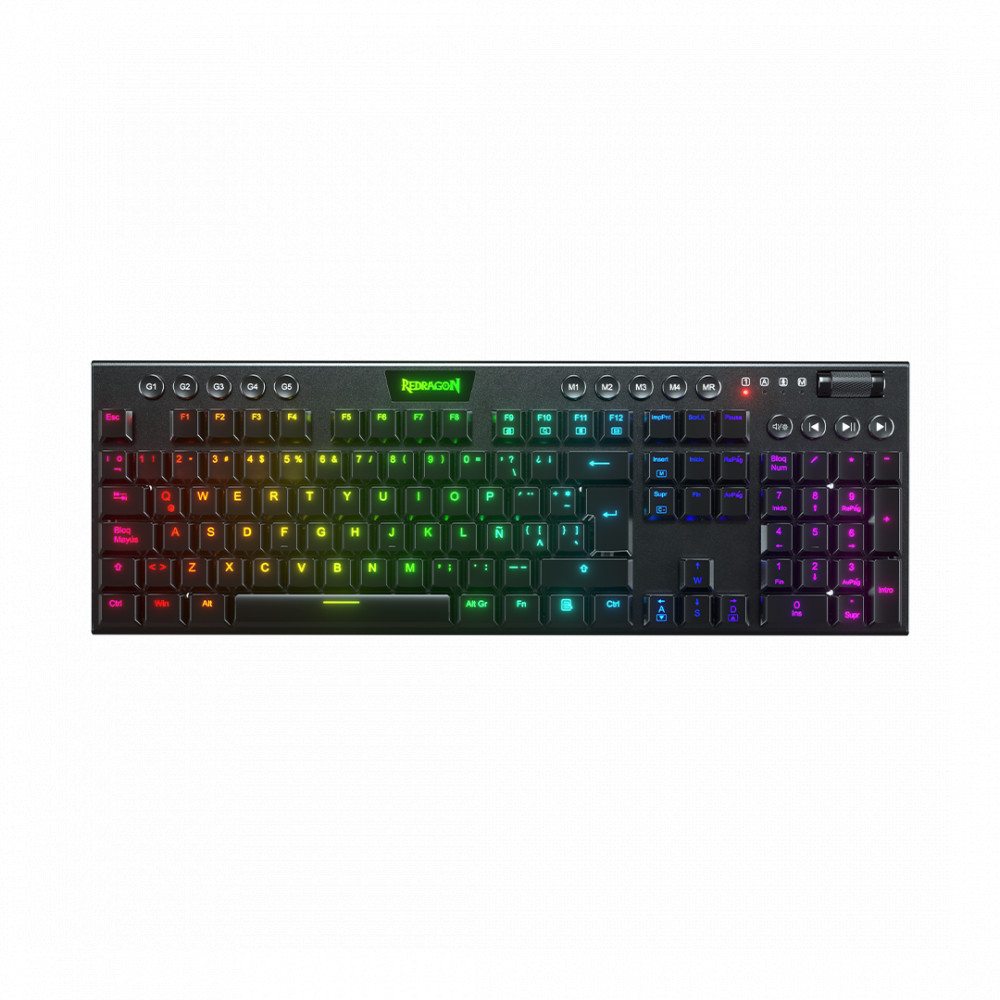 Teclado mecánico 100% Horus K619, Red Switch [ 8900-0245 ]