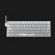 Teclado mecánico 60% Fizz Transparente K617 [ 8800-0178 ]