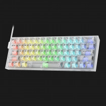 Teclado mecánico 60% Fizz Transparente K617 [ 8800-0178 ]