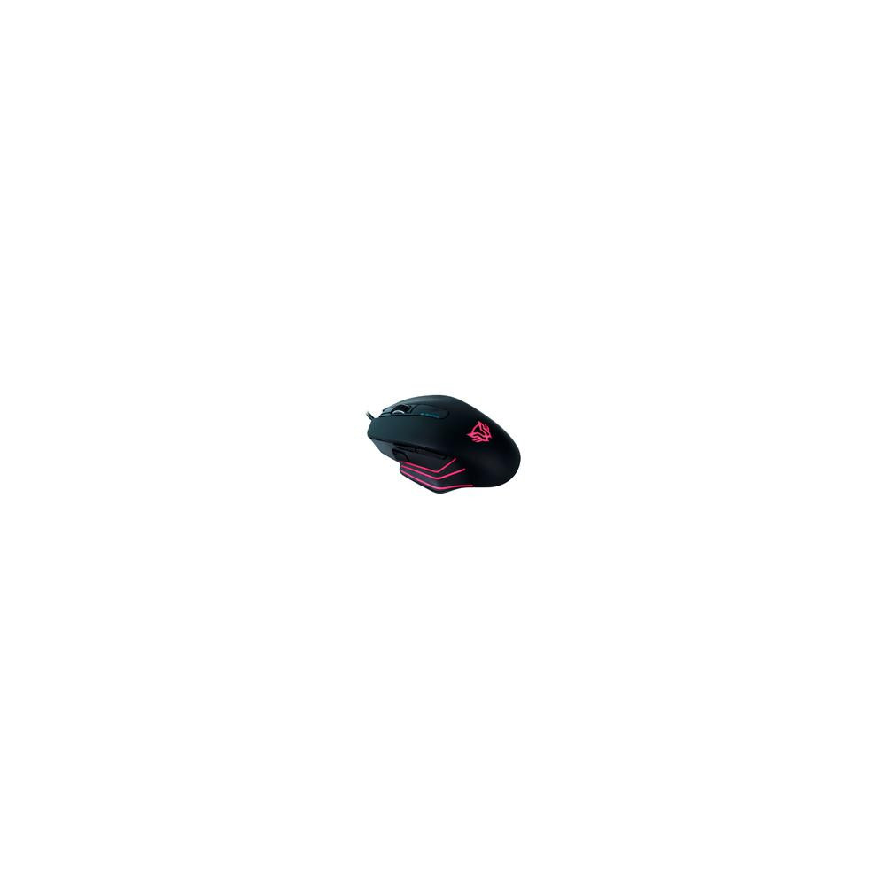 MOUSE GAMER BALAM RUSH HUNTER / ALAMBRICO USB / OPTICO / RGB / 7 BOTONES + SCROLL / 18000 DPI AJUSTA [ BR-931403 ][ MS-1404 ]