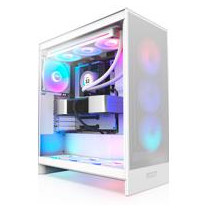 GABINETE NZXT H7 FLOW RGB/BLANCO/MIDI-TOWER/GAMER [ CM-H72FW-R1 ][ CS-961 ]