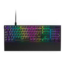 TECLADO MECANICO NZXT FUNCTION 2 / NEGRO / RGB / SWITCH ÓPTICO GATERON RED / REPOSA MUÑECAS / INGL [ KB-001NB-US ][ KB-1000 ]