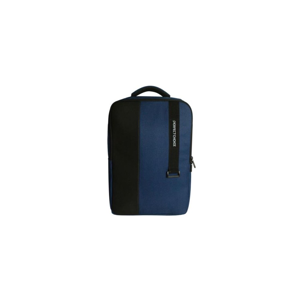 Mochila Perfect Choice Classy para Laptop 15.6" Color Azul-Negro [ PC-083986 ]