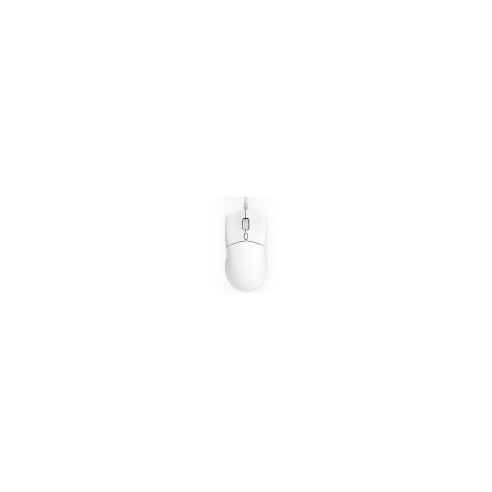 MOUSE GAMER NZXT LIFT 2 SYMM / BLANCO / SENSOR PIXART PMW3395 / 100 MILLONES DE CLICKS / 26,000 DPI [ MS-001NW-04 ][ MS-1590 ]