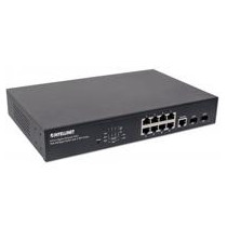 POE SWITCH ,INTELLINET,561167,WEBADMIN GB  8 PTOS 30W/PTO, 140W, 2 SFP PORTS [ 561167 ][ NIC-2637 ]