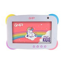 TABLET GHIA 7 KIDS/A133 QUADCORE/1GB RAM/16GB /2CAM/WIFI/BLUETOOTH/2500MAH/ANDROID 11 GO /VIOLETA [ GK133U ][ NOTGHIA-328 ]