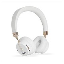 AUDIFONOS DIADEMA BLUETOOTH GHIA N3 SONIDO HIFI/ COLOR BLANCO / 10M ALCANCE/ BT 5.0/ AUX / TF CARD/  [ GAC-160B ][ SPK-1763 ]