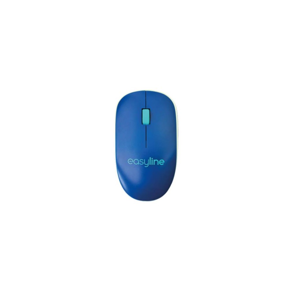 Mouse Inalámbrico Perfect Choice Easy Line Viva Color Azul [ EL-995128 ]