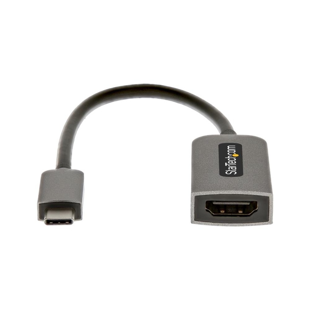 ADAPTADOR USB C A HDMI DE VIDEO 4K 60HZ - HDR10 - CONVERSOR TIPO LLAVE USB TIPO C A HDMI 2.0B DONGLE [ USBC-HDMI-CDP2HD4K60 ][ AC-10073 ]