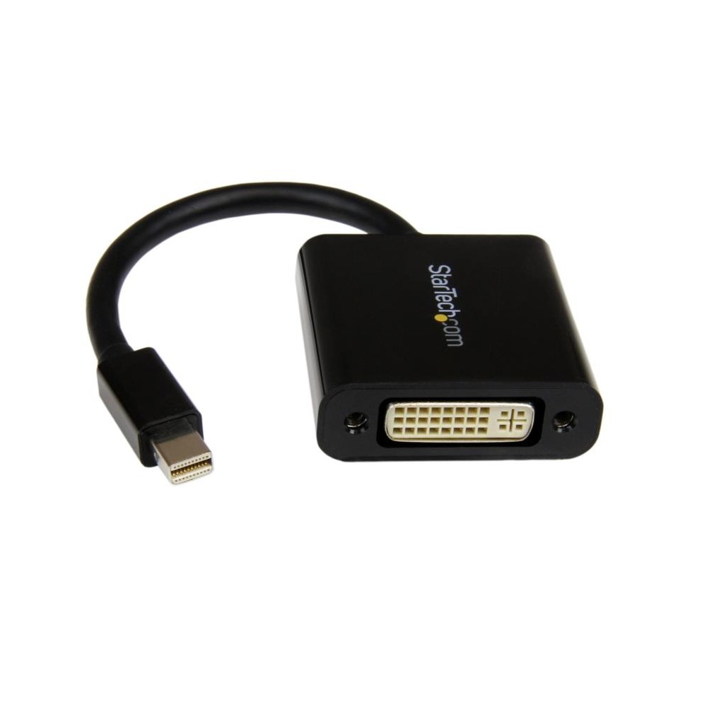 ADAPTADOR DE VIDEO MINI DISPLAYPORT A DVI - DONGLE CONVERSOR MINI DP 1.2 A DVI-D VIDEO 1080P MONOENL [ MDP2DVI3 ][ AC-10214 ]