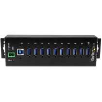 HUB CONCENTRADOR INDUSTRIAL USB 3.0 DE 10 PUERTOS - HUB CON PROTECCION DE DESCARGAS - STARTECH.COM M [ ST1030USBM ][ AC-10234 ]