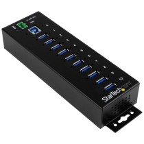 HUB CONCENTRADOR INDUSTRIAL USB 3.0 DE 10 PUERTOS - HUB CON PROTECCION DE DESCARGAS - STARTECH.COM M [ ST1030USBM ][ AC-10234 ]