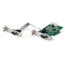 TARJETA PCI EXPRESS SERIAL RS232 DE 2 PUERTOS - TARJETA ADAPTADORA SERIAL PCIE RS232 DB9 UART 16950  [ PEX2S953LP ][ AC-10244 ]