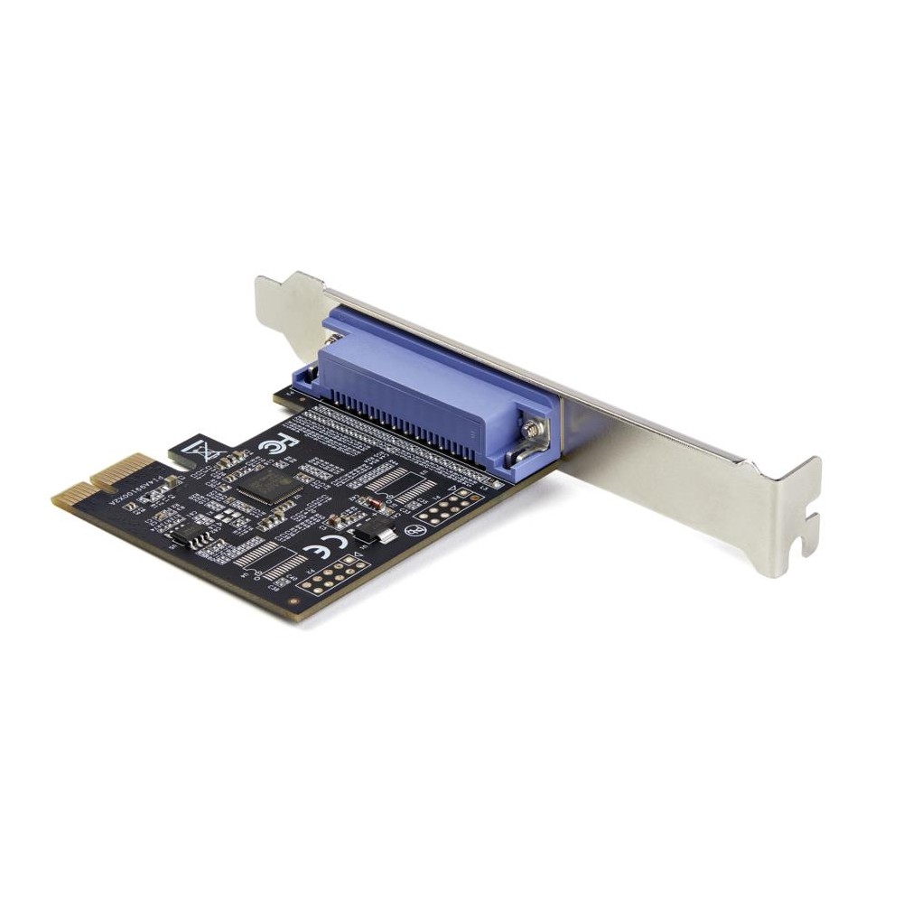 TARJETA PCI EXPRESS DE 1 PUERTO PARALELO - ADAPTADOR PCIE A DB25 LPT - CONTROLADOR DE EXPANSION DE P [ PEX1P2 ][ AC-10364 ]