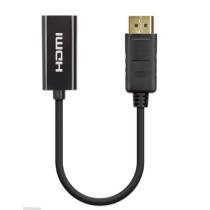 ADAPTADOR,MANHATTAN,153713, DISPLAYPORT M A HDMI H 4K@60HZ [ 153713 ][ AC-10780 ]