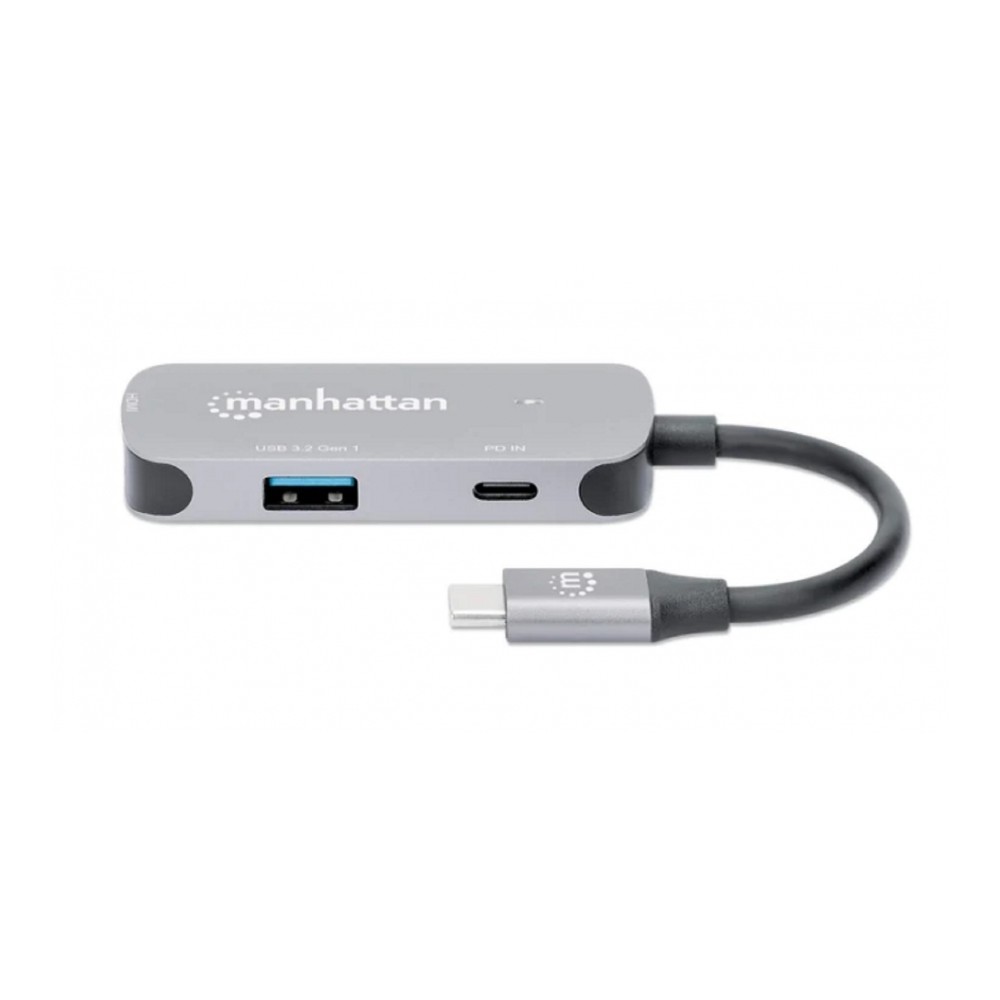 DOCKING USB,MANHATTAN,130707,-C  3 PTOS, HDMI/USB-A/USB-C PD [ 130707 ][ AC-10875 ]