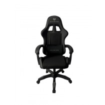 SILLA GAMER BALAM RUSH POWER RUSH V2 BLACK EDITION / TELA Y PIEL SINTETICA / RECLINABLE / MAX 120 KG [ BR-934534 ][ AC-10928 ]