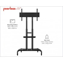 SOPORTE MOVIL PEERLESS PR560M PARA PANTALLA PLANAS SMARTMOUNT DE 55 A 86 PULGADAS Y 75 KG DE CAPACID [ PR560M ][ AC-10967 ]