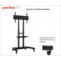 SOPORTE MOVIL PEERLESS PR560M PARA PANTALLA PLANAS SMARTMOUNT DE 55 A 86 PULGADAS Y 75 KG DE CAPACID [ PR560M ][ AC-10967 ]