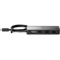 REPLICADOR DE PUERTOS HP TRAVEL HUB G2/CONEXION POR USB-C/ 1 HDMI/ 1 VGA/ 2 USB-A 3.0 [ 7PJ38AA ][ AC-11015 ]