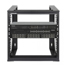 RACK ABIERTO DE 19 INTELLINET PARA MONTAJE EN PARED, 2 POSTES, 9U [ 716185 ][ AC-11018 ]