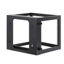 RACK ABIERTO DE 19 INTELLINET PARA MONTAJE EN PARED, 4 POSTES, 9U [ 716048 ][ AC-11019 ]