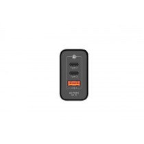 CARGADOR DE PARED ACTECK ENERGON PRIME CP65W / 65W / 2X USB-C / 1X USB A / NEGRO / AC-935579 [ AC-935579 ][ AC-11112 ]